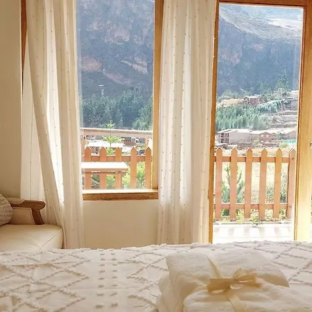 Luxury Cozy Apartment With Mountain View Andhot Tub In Pisac